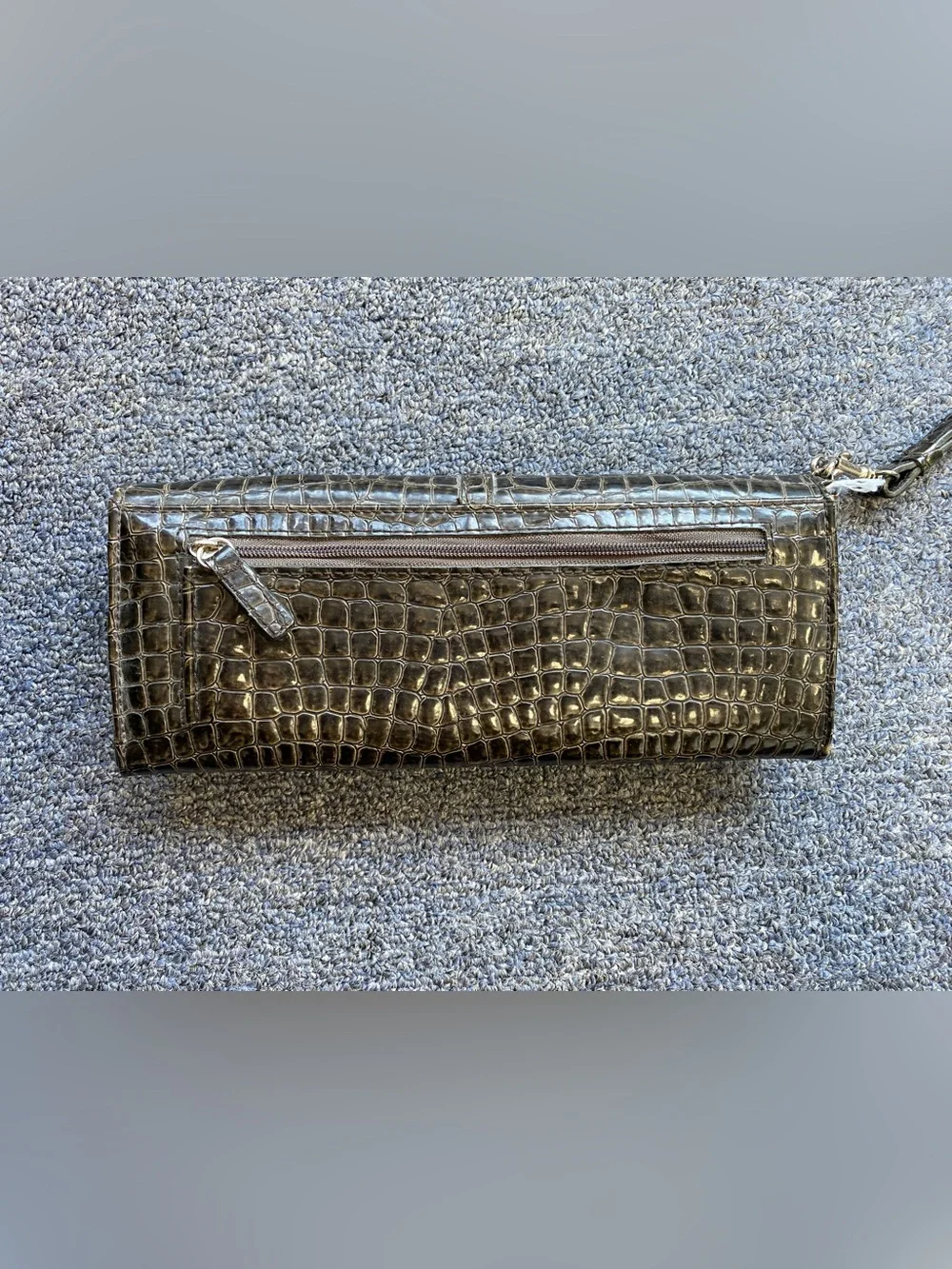 Van Heusen croc embossed